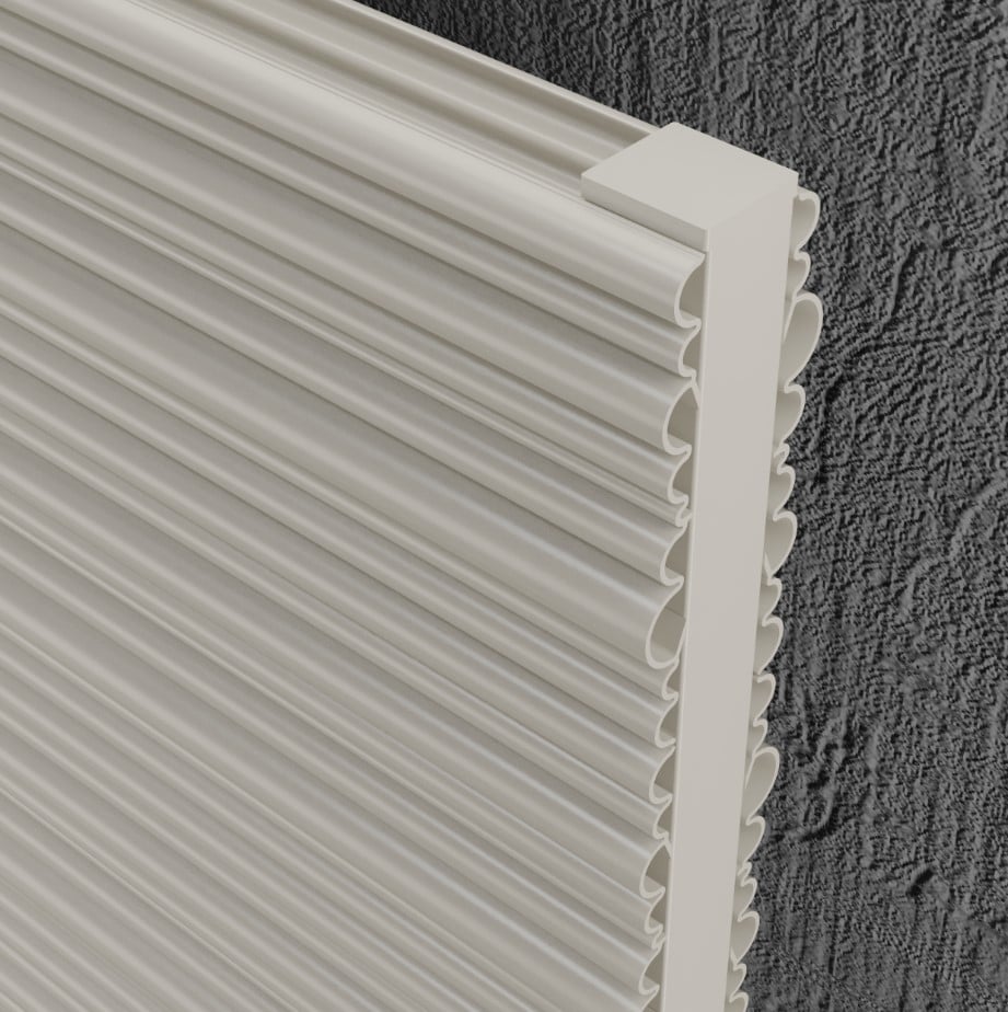 QUEBEC DOUBLE 1775x359mm WHITE