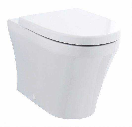 Hudson Reed Luna 350mm Wide Back To Wall Toilet Pan Including Seat