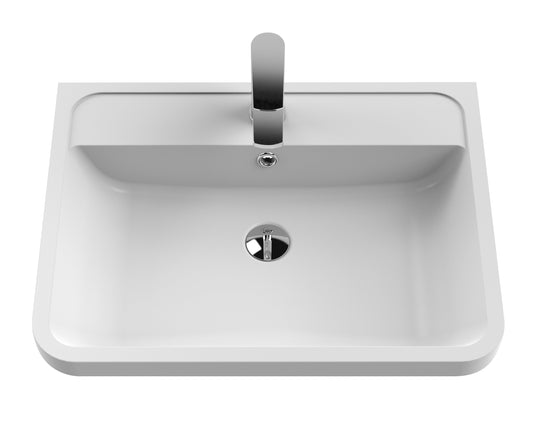 Hudson Reed Solar 800mm Wall Hung Vanity Unit With Polymarble Basin