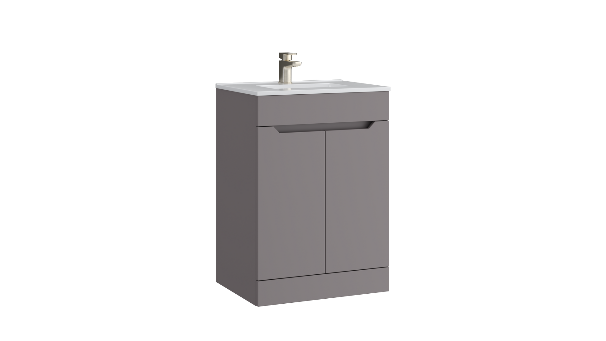 Urban 500mm 2 Door Floor Standing Unit Slate Grey