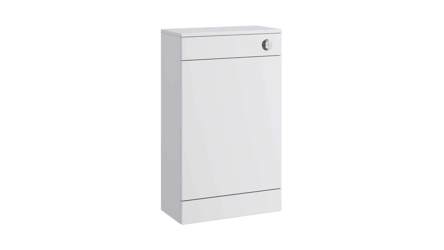 Dove L-Shape WC Unit Matt White
