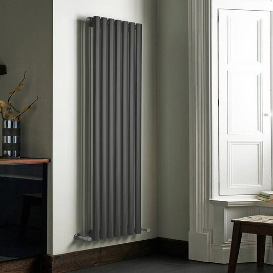 Aspen Vertical Double Textured Grey 1600 x 420