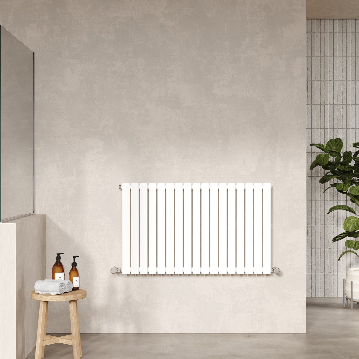 Horizontal Single Panel Radiator 600 x 992mm