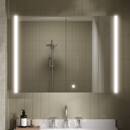 Leda 800mm Mirror Cabinet