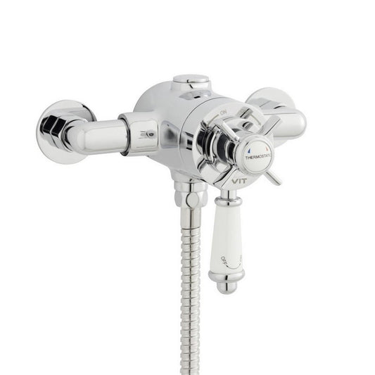 Klassique exposed thermostatic shower valve