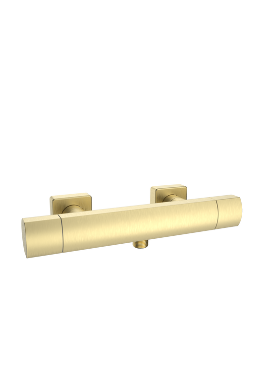 Kolt Thermostatic Bar Shower Brushed Brass