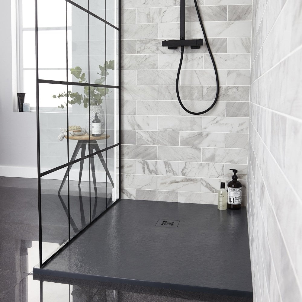 Stone Rectangle Tray - 1200x800mm Graphite