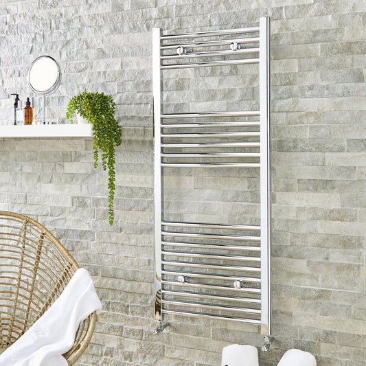 Straight Towel Rail 300mm x 1200mm Chrome