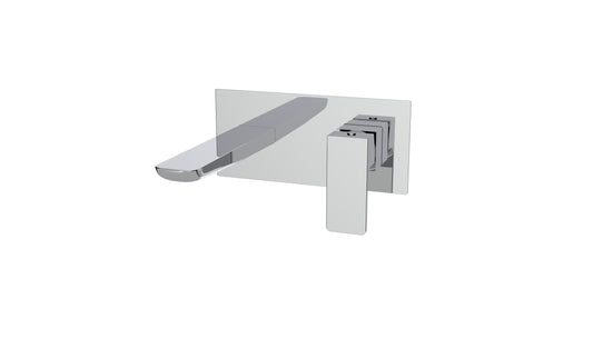 Kolt Wall Mounted Basin Mixer Chrome