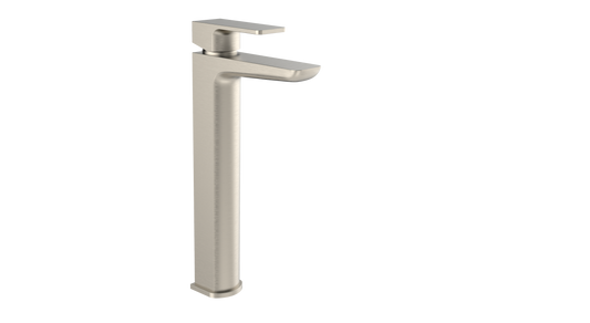 Kolt Hi-Rise Mono Basin Mixer Brushed Nickel