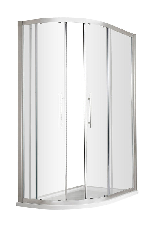 Apex 1000 x 800mm Offset Quadrant Enclosure