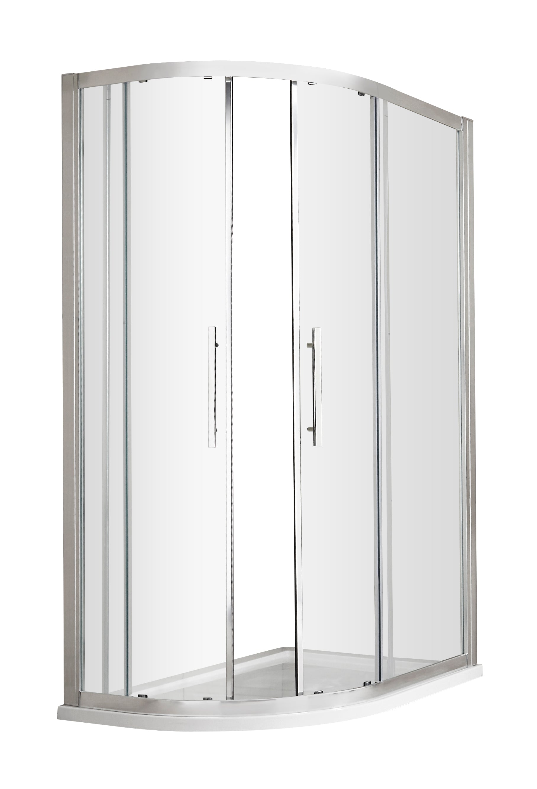 Apex 900 x 800mm Offset Quadrant Enclosure