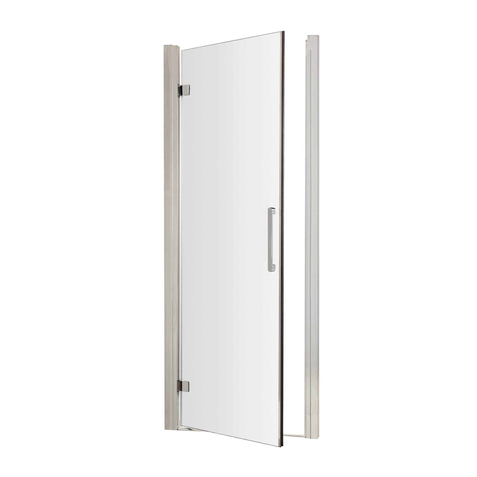 Hudson Reed Apex 900mm Chrome Hinged Shower Door With Handle