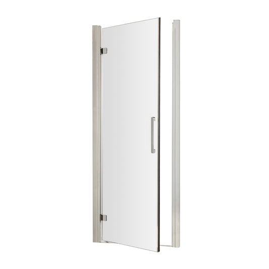 Hudson Reed Apex 900mm Chrome Hinged Shower Door With Handle