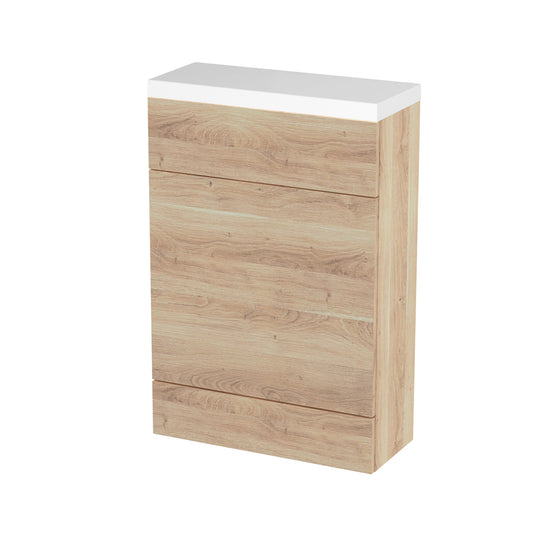 Hudson Reed Fusion 600mm Compact Toilet Unit & Polymarble Top