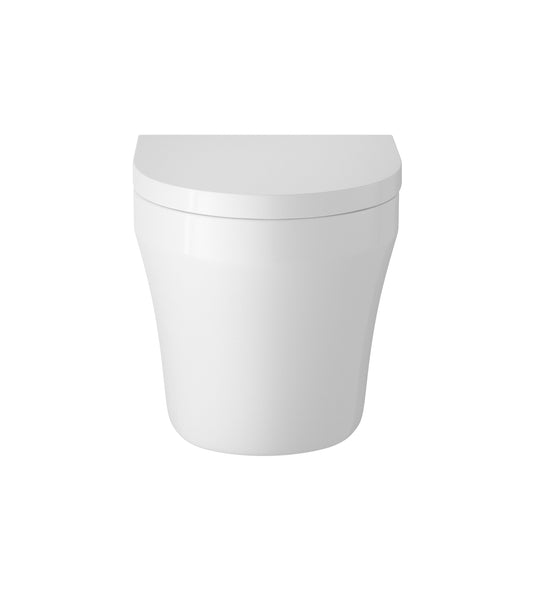 Hudson Reed Luna 350mm Wide Back To Wall Toilet Pan Including Seat