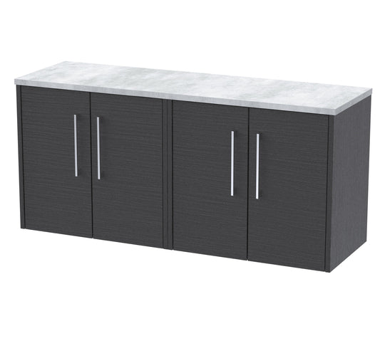 Hudson Reed Juno 1200mm Wall Hung Vanity Unit With Laminate Worktop