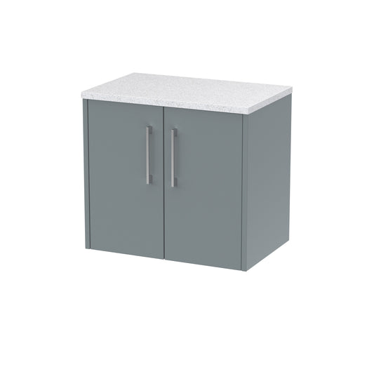 Hudson Reed Juno 600mm Wall Hung Vanity Unit With Laminate Top