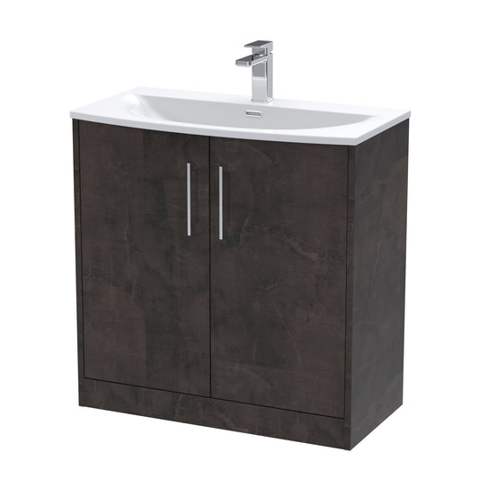 Hudson Reed Juno 800mm Floor Standing Vanity Unit With Basin