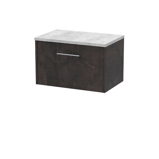 Hudson Reed Juno 600mm Wall Hung Vanity Unit With Laminate Worktop