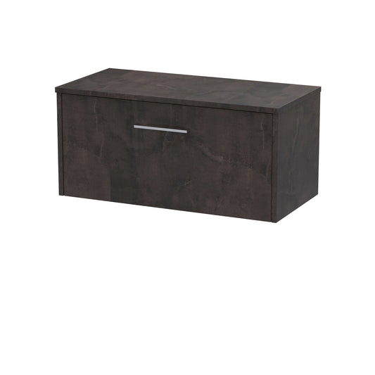 Hudson Reed Juno 800mm Wall Hung 1 Drawer Vanity Unit With Worktop