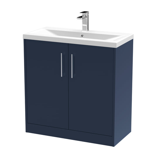 Hudson Reed Juno 800mm Floor Standing 2-Door Vanity & Basin