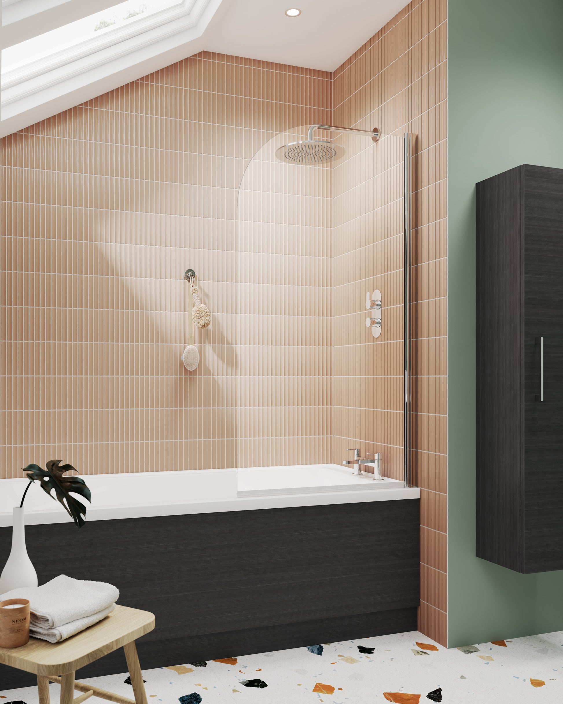 1800mm Straight Front Panel & Plinth