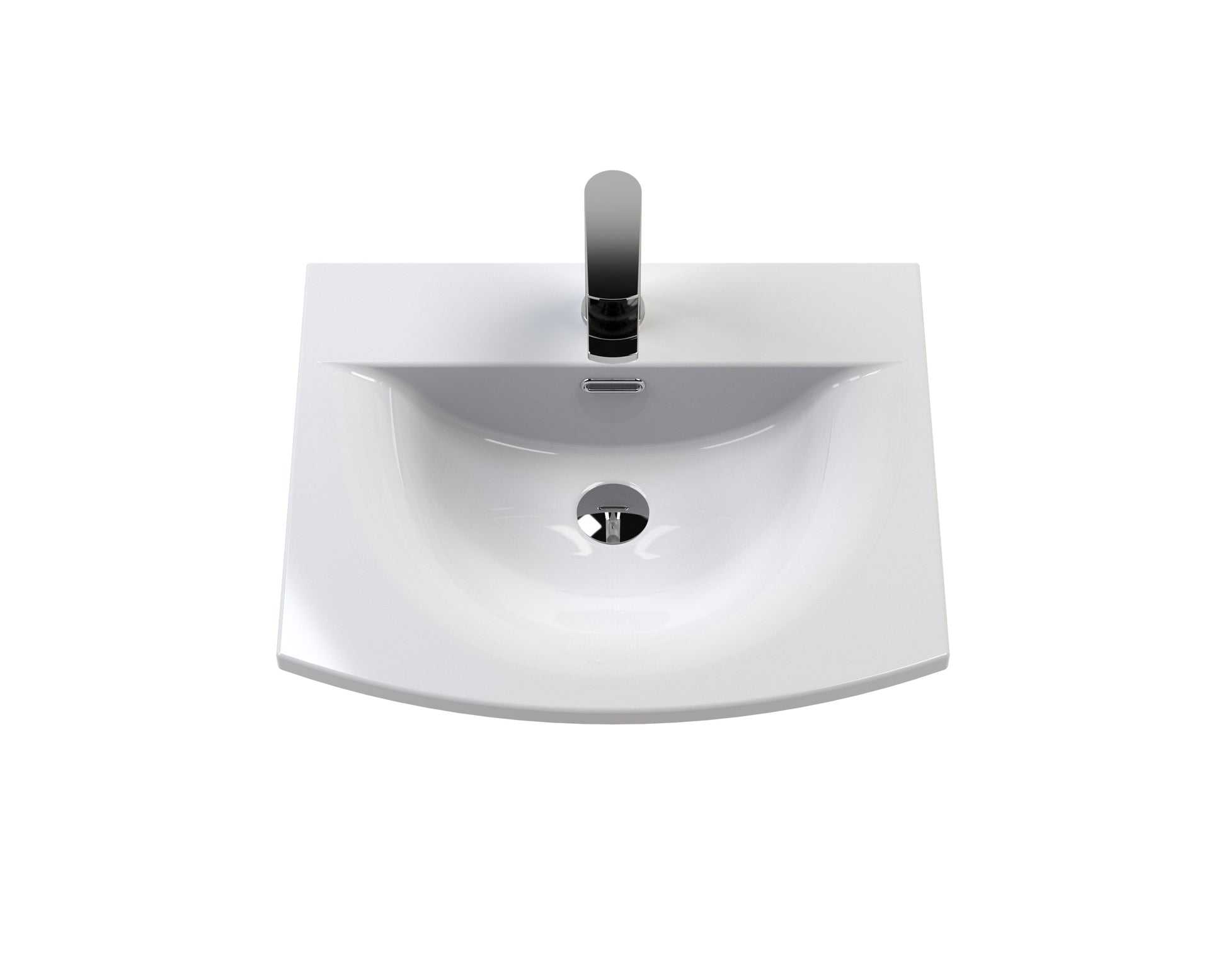 Hudson Reed Urban 500mm Soft Black Floor Standing Vanity Unit With Ceramic Basin