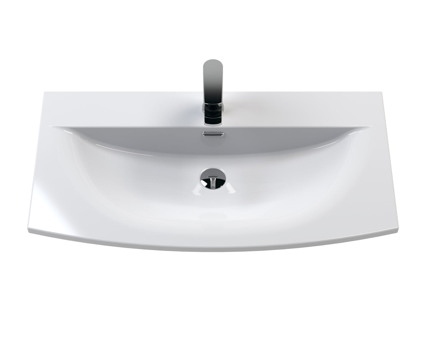 Urban Floor Standing 2 Door Vanity Unit with Curved Basin 800mm