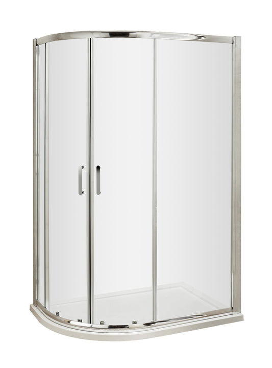 Hudson Reed Pacific 1200 x 900mm Offset Quadrant Shower Enclosure