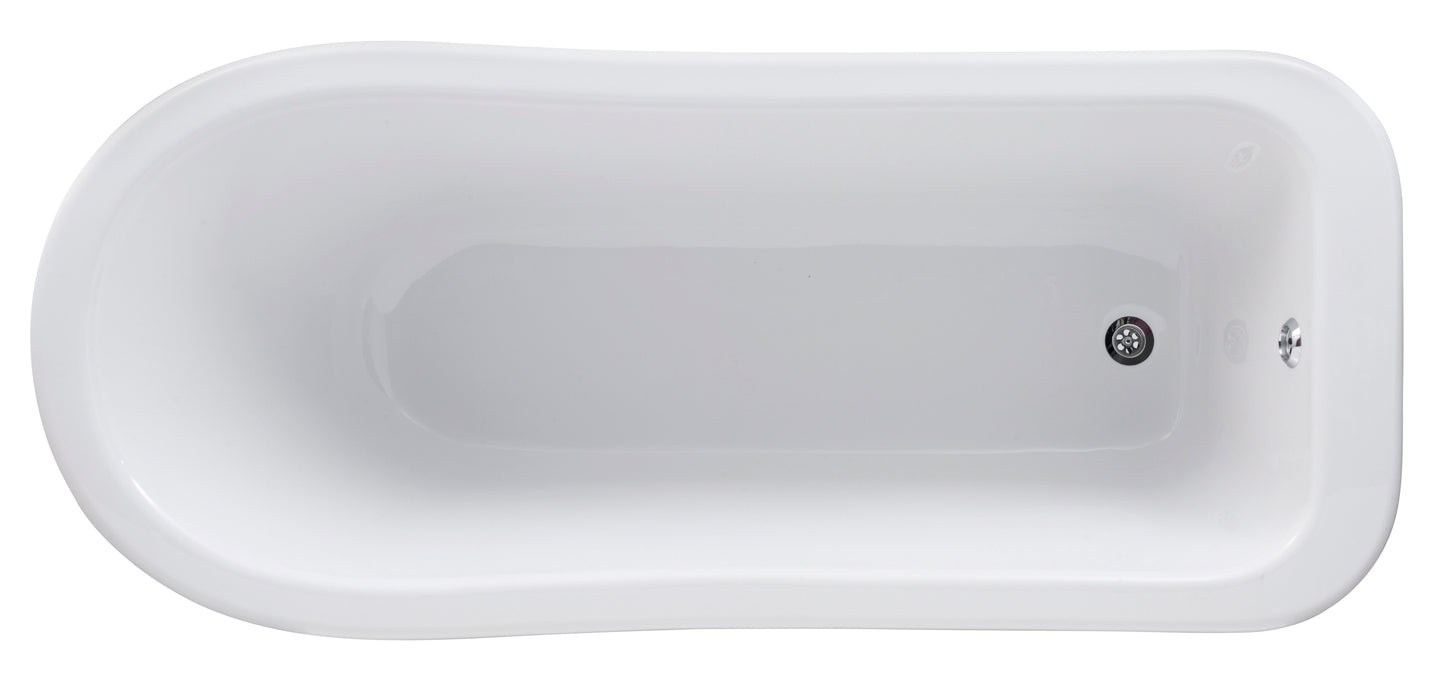 Hudson Reed 1690mm Freestanding Bath With Corbel Legs