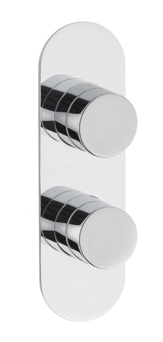 Indus Twin Thermostatic Shower Valve With Diverter