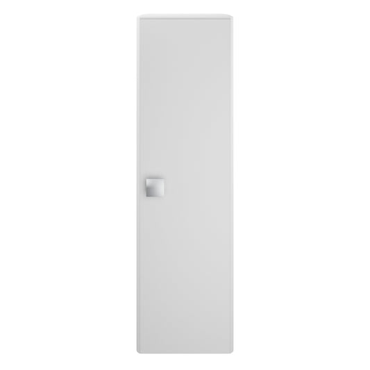 Hudson Reed Sarenna 350mm 1 Door Moon White Wall Hung Tall Cabinet With Handles