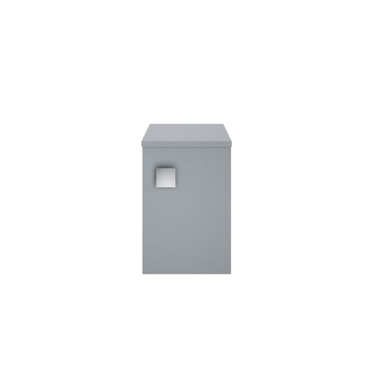 Hudson Reed Sarenna 305mm 1 Door Dove Grey Wall Hung Cabinet With Handles