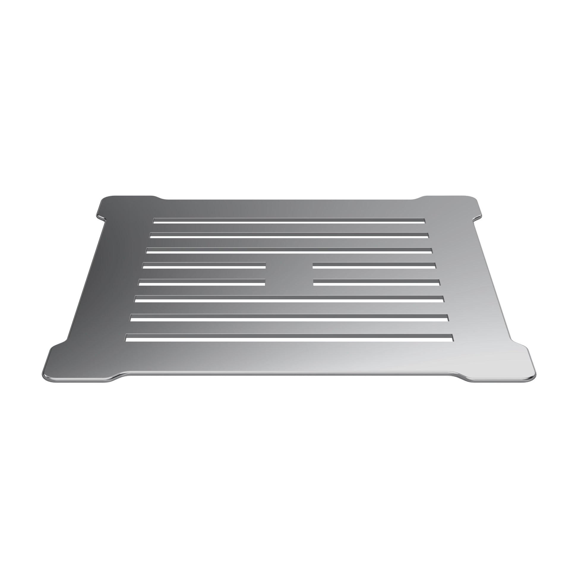 Square Shower Waste With Chrome Top