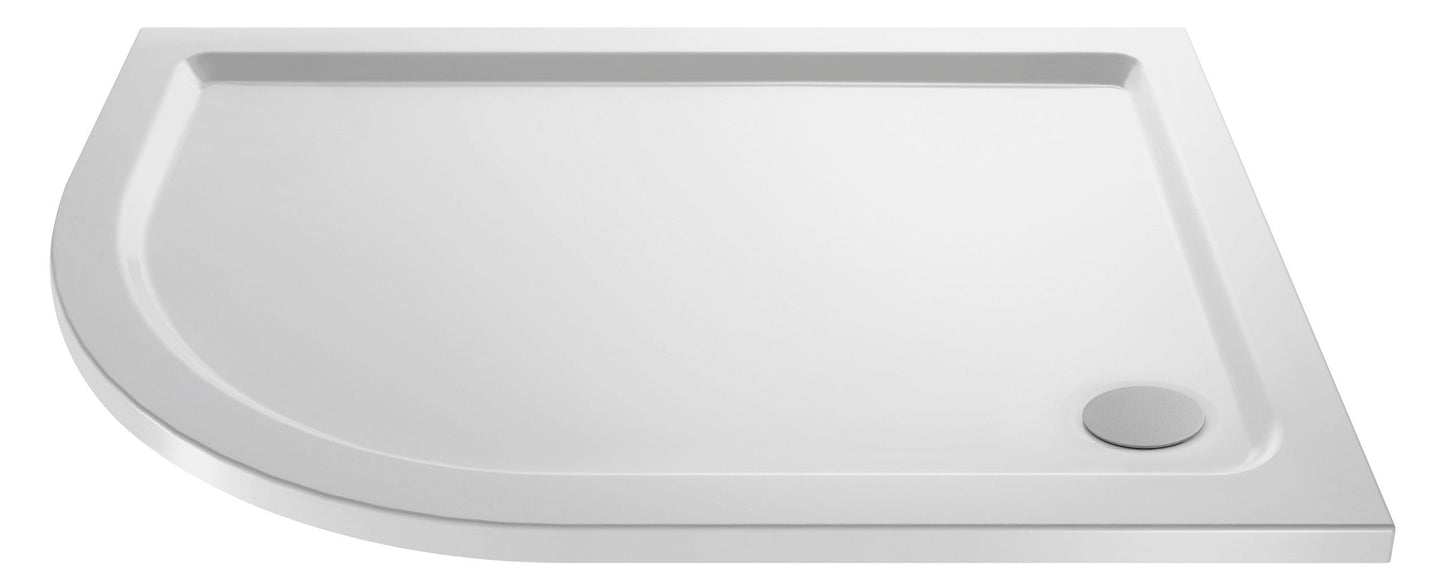 Offset Quadrant Slimline Shower Tray Left Hand 1200 x 900mm