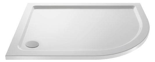 Offset Quadrant Slimline Shower Tray Right Hand 900 x 760mm