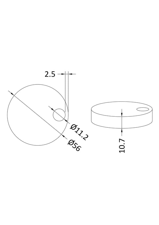 Matt White Toilet Seat Cover Caps