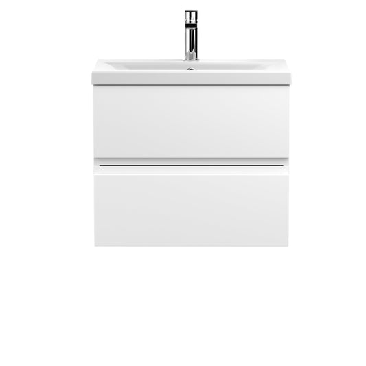 Hudson Reed Urban 600mm Wall Hung 2 Drawer Vanity Unit With Basin