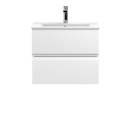 Hudson Reed Urban 600mm Wall Hung 2 Drawer Vanity Unit With Basin