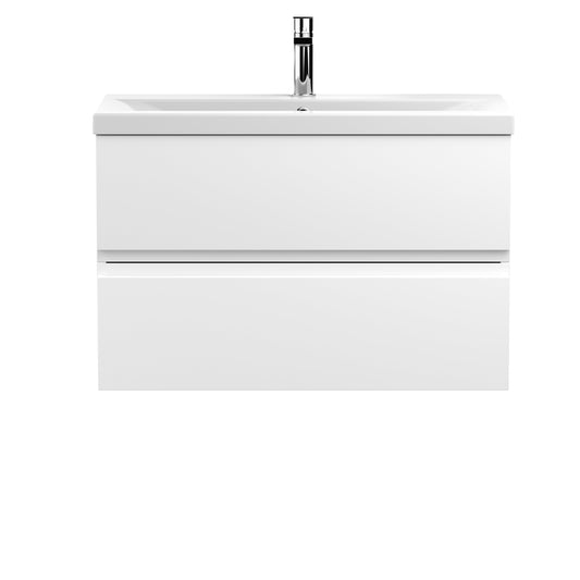 Hudson Reed Urban 800mm Wall Hung 2 Drawer Vanity Unit With Basin