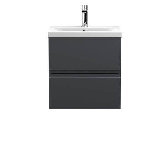 Hudson Reed Urban 500mm 2 Drawer Wall Hung Vanity Unit with Ceramic Basin