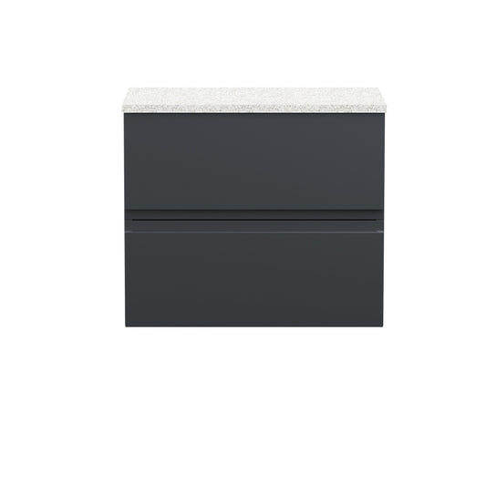 Hudson Reed Urban 600mm 2 Drawer Wall Hung Vanity Unit With Laminate Worktop