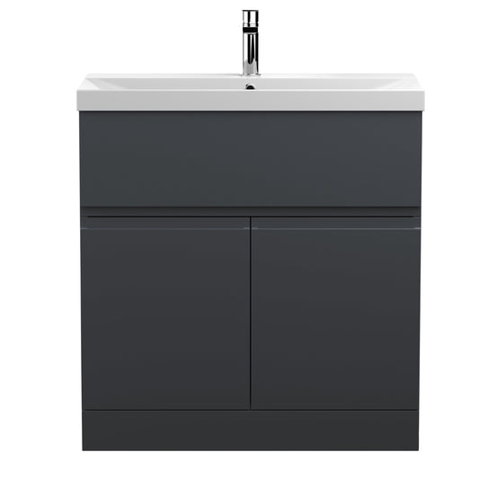 Hudson Reed Urban 800mm Floor Standing 2 Door Vanity Unit with Basin