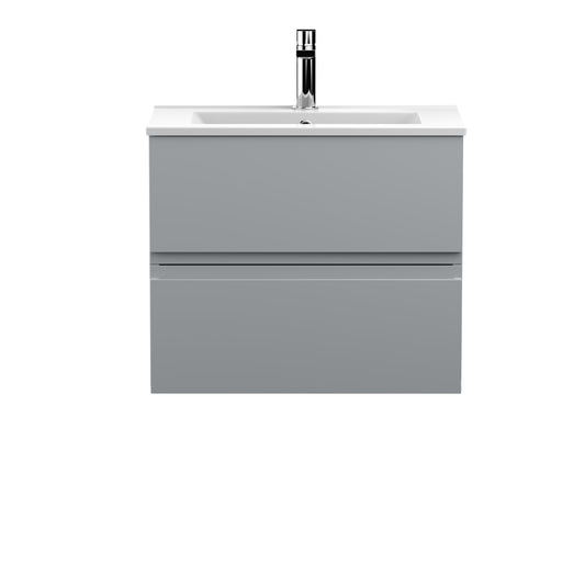 Hudson Reed Urban 600mm Wall Hung 2 Drawer Vanity Unit with Basin