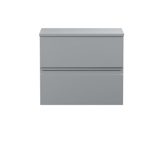 Hudson Reed Urban 600mm Wall Hung 2 Drawer Vanity Unit With Worktop