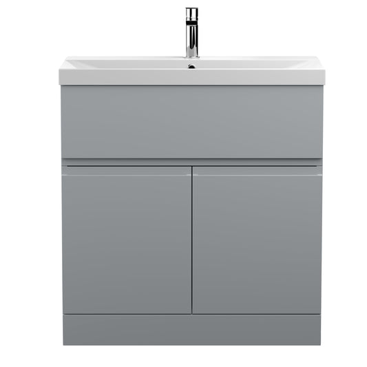 Hudson Reed Urban 800mm Floor Standing 2 Door Vanity Unit with Basin