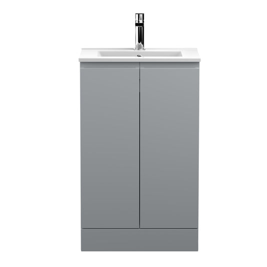 Hudson Reed Urban 505mm Floor Standing 2 Door Vanity Unit With Basin