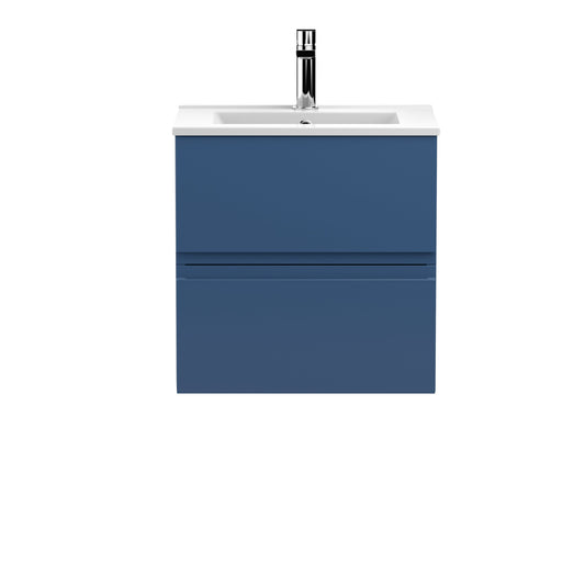 Hudson Reed Urban 505mm 2 Drawer Wall Hung Vanity Unit with Basin