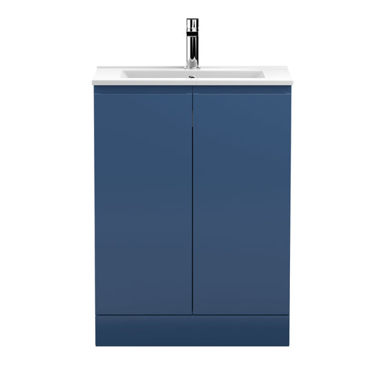 Hudson Reed Urban 600mm Floor Standing 2 Door Vanity Unit With Basin